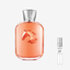 Parfums de Marly - Carios Flakon und Probenflakon nebendran